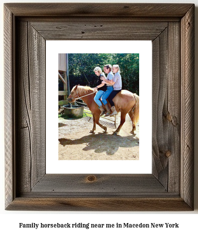 family horseback riding near me in Macedon, New York